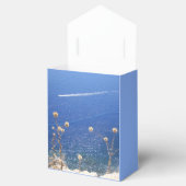 Grieks blauw Zee Vierbox Bedankdoosjes (Geopend)