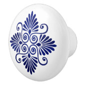 Grieks Bloeiend Ornament Keramische Knop (Rechts)