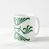  Grieks Bloemrijke Koffie Mok (Voorkant rechts)