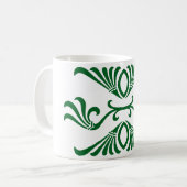  Grieks Bloemrijke Koffie Mok (Voorkant links)