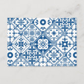 Grieks Bougainvillea baby shower Boekaanvraag Informatiekaartje (Achterkant)