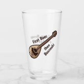Grieks Bouzouki Glas (Voorkant)
