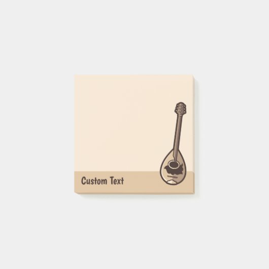 Grieks Bouzouki-icoon Post-it® Notes (Voorkant)
