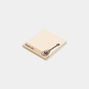Grieks Bouzouki-icoon Post-it® Notes