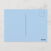 Grieks boze oog met rode rode rode rode roze briefkaart (Achterkant)