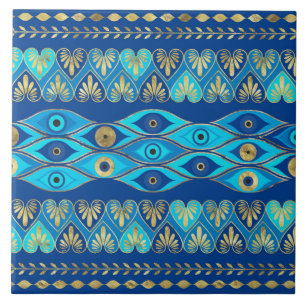 Grieks-boze oog-versiering tegeltje