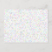 Grieks Briefkaart Letters (Voorkant)