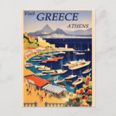 Grieks Briefkaart van reizen (Voorkant)