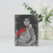 Grieks Briefkaart voor Mythologie Medusa (Staand voorkant)