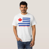 Grieks Canadees T-shirt (Voorkant volledig)