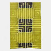 Grieks Chic Towel-geel Theedoek (Verticaal)