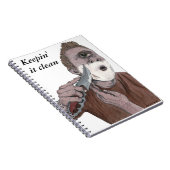 Grieks Cyclops Knife Scheren Mythologie Art Notiti Notitieboek (Rechterzijde)