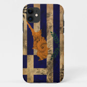 Grieks-Cypriotische vlag Case-Mate iPhone Case (Achterkant)