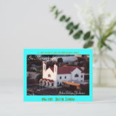 Grieks Destin St. John's Church Aerial Briefkaart (Staand voorkant)