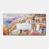 Grieks dorp bureaumat (Keyboard & Muis)