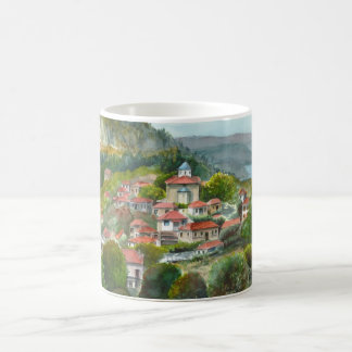 Grieks dorp Evrytania Koffiemok
