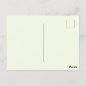 Grieks Egeïsch eiland Mykonos Poster Briefkaart (Achterkant)