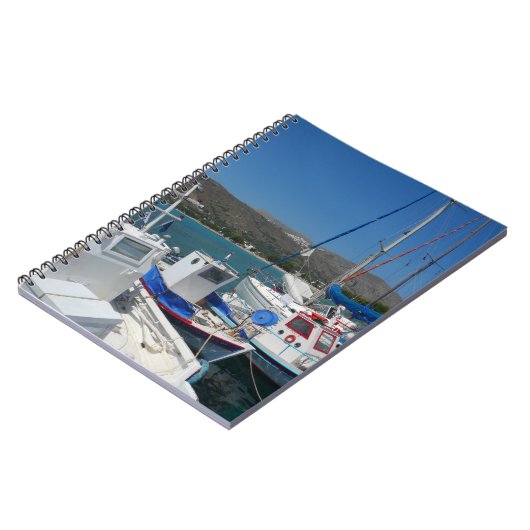 Grieks eiland Harbour Notitieboek (Linkerzijde)