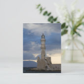 Grieks eiland Kreta en oude stad Chania 2 Briefkaart (Staand voorkant)