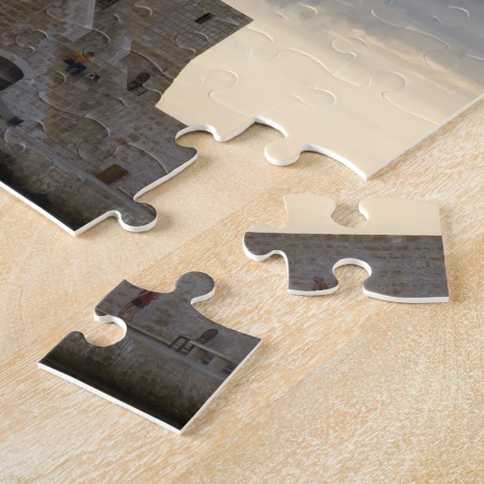 Grieks eiland Kreta en oude stad Chania 2 Legpuzzel (Zijkant)