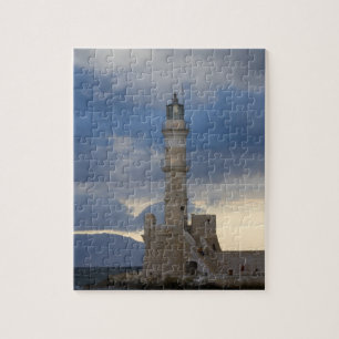 Grieks eiland Kreta en oude stad Chania 2 Legpuzzel