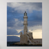 Grieks eiland Kreta en oude stad Chania 2 Poster (Voorkant)
