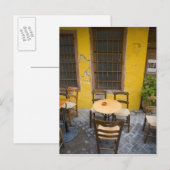 Grieks eiland Kreta en oude stad Chania 3 Briefkaart (Voorkant / Achterkant)