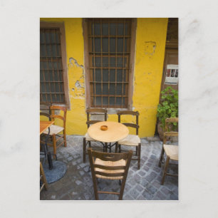 Grieks eiland Kreta en oude stad Chania 3 Briefkaart