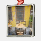 Grieks eiland Kreta en oude stad Chania 3 Metalen Ornament (Links)