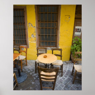 Grieks eiland Kreta en oude stad Chania 3 Poster