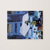 Grieks eiland Kreta en oude stad Chania Legpuzzel (Horizontaal)