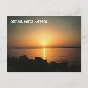 Grieks eiland Paros Briefkaart