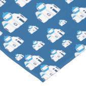 Grieks-eiland Santorini Blue Dome Church Korte Tafelloper (Hoek)