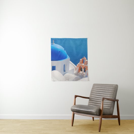 Grieks eiland Santorini Wandkleed (In situ)