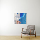 Grieks eiland Santorini Wandkleed (In Situ (horizontaal))