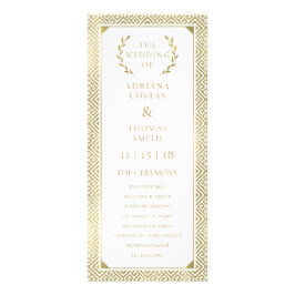 Grieks Elegance Trouwprogramma Reclamekaart