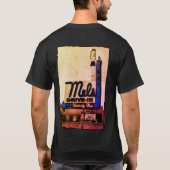 Grieks en Tyler do Mels Diner T-shirt (Achterkant)