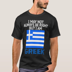 Grieks erfgoed trots op Griekse roots Griekenland T-shirt