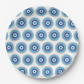 Grieks Evil White Papieren Bordje (Voorkant)