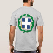 Grieks feest van de onafhankelijkheid van de vlag t-shirt (Achterkant)