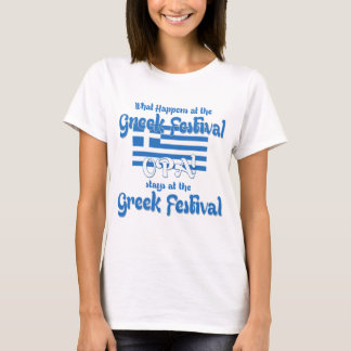 grieks festival t-shirt