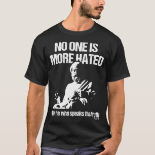 Grieks Filosoof Plato Quote T-shirt