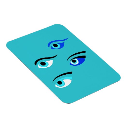 Grieks Gevist boat-boviene oogsymbolen Magneet (Rechterzijde)