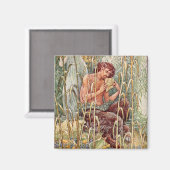 Grieks God Pan  Magneet (Voorkant / Achterkant)