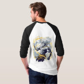 Grieks God Vector T-shirt (Achterkant volledig)