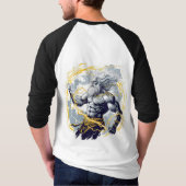 Grieks God Vector T-shirt (Achterkant)