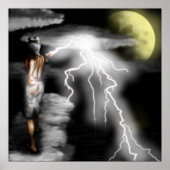 Grieks-Gods-Zeus Poster (Voorkant)