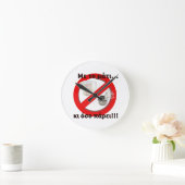 Grieks Grappig, Humor, Sarcastisch, Citaten, wandk Ronde Klok (Huis)