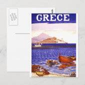 grieks Griekenland Briefkaart (Voorkant / Achterkant)