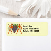 Grieks Grieks Toga Party Leuk retour adreslabel Etiket (Insitu)